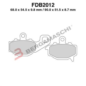 PASTIGLIE POST.KAWASAKI ZX6R-VERSYS 650-Z636-Z750-ZX10R