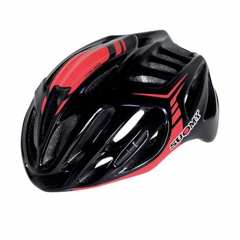 CASCO SUOMY TIMELESS NERO/ROSSO MIS. L