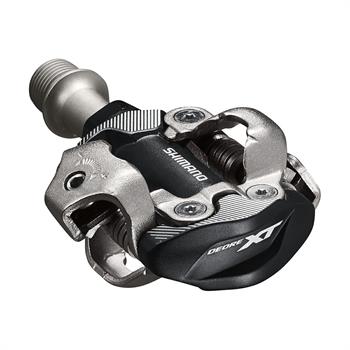 PEDALI SHIMANO DEORE XT M8100 C/TACCHETTE SM-SH51 NERI CUSCI