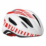 CASCO CICLO TYPHOON MIS.M (54-57cm) BIANCO ROSSO