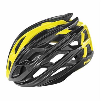 CASCO CICLO WAG GT3000 MIS. M (52-580cm) GIALLO NERO