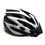 CASCO CICLISTA MV29 BIANCO NERO MIS.M