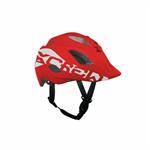 CASCO CICLO RAGAZZO/A X-CREW MIS. M (52-56cm) ROSSO