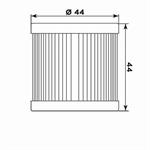 FILTRO OLIO HF139 KAWASAKI-SUZUKI