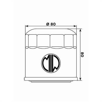 FILTRO OLIO HF202 HONDA-KAWASAKI