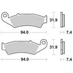 PASTIGLIE SBS 603 HONDA CR 125/250/500 ANT.