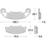 PASTIGLIE SBS 615* KAWASAKI GPZ 500 ANT.-SUZUKI RGV250 POST.