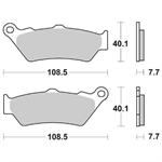 PASTIGLIE SBS 674* BMW R1200GS-DUCATI-HONDA-GUZZI ANT.