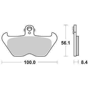 PASTIGLIE SBS 703* BMW R850R/RT-K1200 RS-R1200C ANT.SINTER