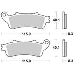 PASTIGLIE SBS 735* HONDA NT650/VFR800-KAWASAKI ANT.SINTER