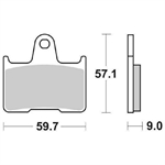 PASTIGLIE SBS 765 SUZUKI GSX-R 600/750/1000 POSTR.SINTER