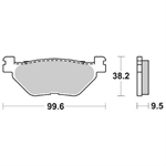 PASTIGLIE SBS 769 YAMAHA TDM 900-XTZ TENERE'12-FJR POST.