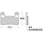 PASTIGLIE SBS 806*KAWASAKI Z900/ZX10R-SUZUKI GSXR ANT.SINT.