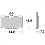 PASTIGLIE SBS 856 (4PZ) BUELL 1125-XB12 R/SC/SS ANT.SINTER