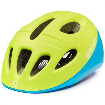 CASCO CICLO RAGAZZO FURY MATT YELLOW BLUE FL