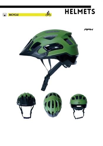 CASCO CICLO MPH ENDURANCE NERO OPACO