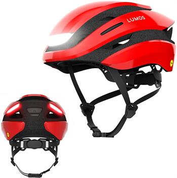 CASCO LUMOS ULTRA RED LUCI LED ANT/POST FRECCE BLUETHOOT