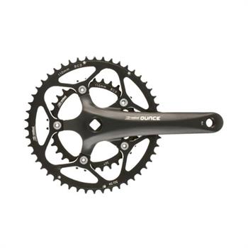 GUARNITURA CORSA 34/50 NERA COMPACT ALLOY 172,5mm