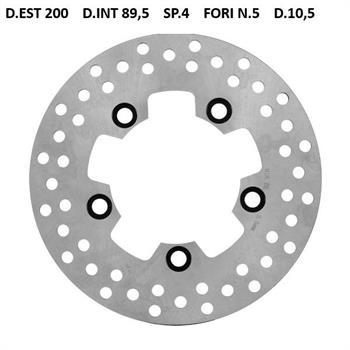 DISCO FRENO POST. KYMCO AGILITY CARRY 125-LIKE r.o.00143081