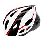 CASCO CICLO RAGAZZO/A SNAKE II MIS. M (53-56cm) BIANCO/NER