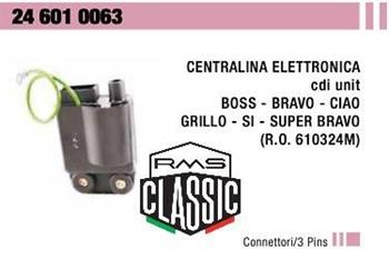 CENTRALINA VESPA 50 PK S-SI-CIAO r.o.610324m