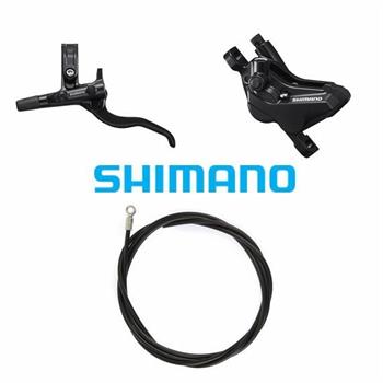 KIT FRENO DISCO ANT. SHIMANO 4 PISTONI BL-M4100+BR-MT420+TUB