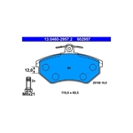 PASTIGLIE(KIT) ANT.PIAGGIO NP6 1R000530