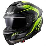 CASCO LS2 FF808 MOD.STREAM 2 INTEGRALE FURY BLACK-YELLOW