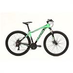 CICLO MTB 24 KOBAN 21V ALLOY DISK VERDE NERO