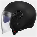 CASCO LS2 OF620 MOD.CLASSY NERO OPACO ECE22.06