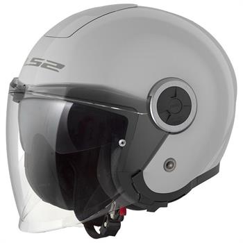 CASCO LS2 OF620 MOD.CLASSY GRIGIO LUCIDO ECE22.06