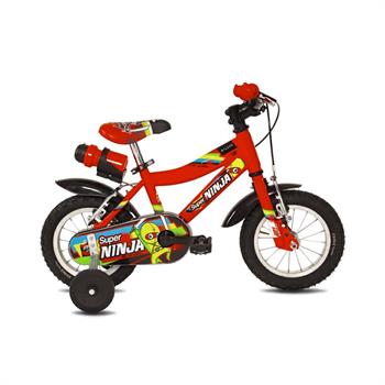 CICLO BIMBO 12 SUPER NINJA ROSSO