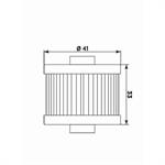 FILTRO OLIO HF185 APRILIA 125/150/200 ROTAX r.o.AP0256451