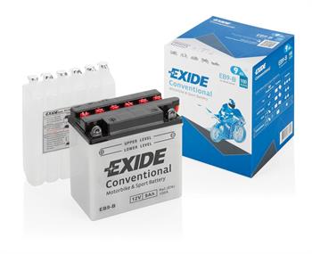 BATTERIA YB9-B EXIDE ACIDO A CORREDO