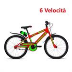 CICLO 20 BIMBO HURRICANE 6V ROSSO