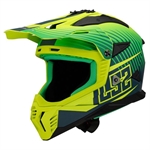 CASCO LS2 MX708 FAST2 DUCK YELLOW-GREEN MAT ECE22.06