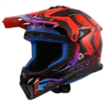 CASCO LS2 MX708 FAST2 WASH RED ECE22.06