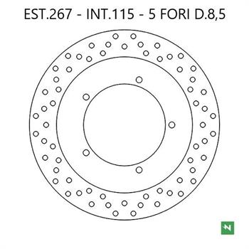 DISCO FRENO ANT.YAMAHA XENTER 125/150 2012>19