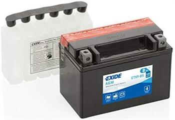 BATTERIA ETX9-BS ACIDO A CORREDO EXIDE (YTX9-BS)