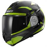 CASCO LS2 FF906 MOD.ADVANT NERO MAT/H-V YELLOW ECE 22.06 PJ