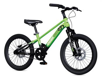 CICLO MTB 20 THUNDER 1V VERDE DISK FORC. AMMORTIZZATA