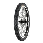 RUOTA BMX ANTERIORE 14MM ALL/ACC NERA 48 RAGGI