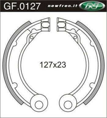 GANASCE POST. VESPA 125/150 GT-GTR-SPRINT-SUPER CERCHIO 8